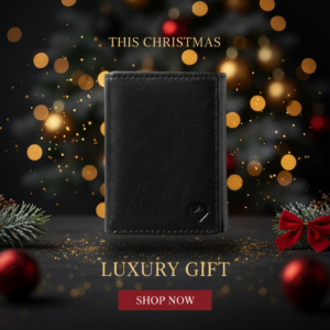 Trifold Baron Wallet - Black