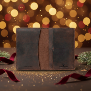 Chancellor Passport Wallet - Dark Brown